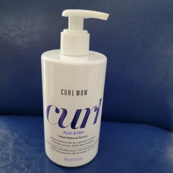 Curl Wow Curl Flo-etry Vital Natural Serum NEW Full Bottle - Picture 12 of 12